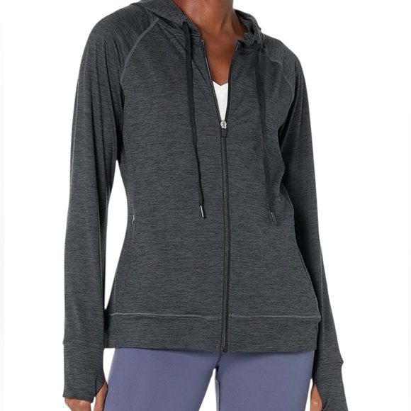 Amazon Essentials Brushed Tech Charcoal Hoodie and Drawstring Pants set, size XL - Picture 2 of 10